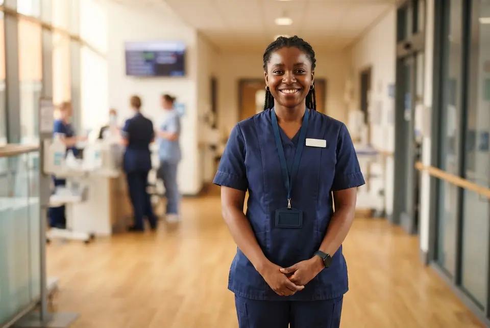 Amara, a healthcare assistant