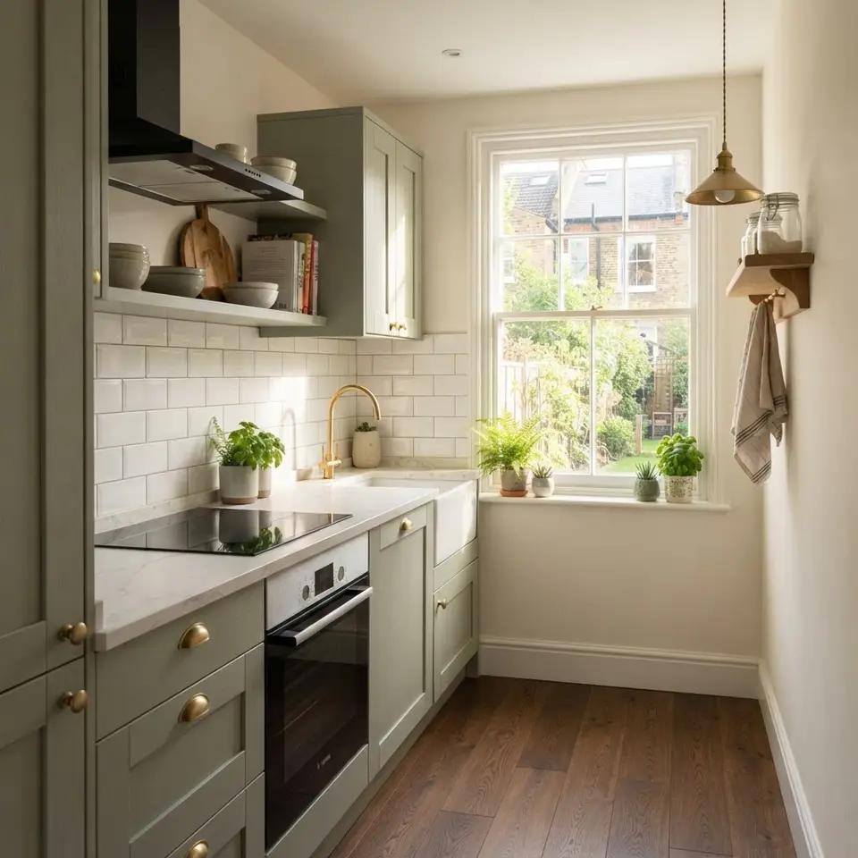 The same kitchen after the work